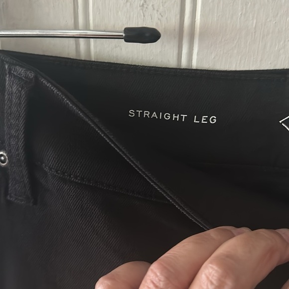 St. John’s Bay Black Straight Leg Jeans sz 24W - Picture 8 of 10